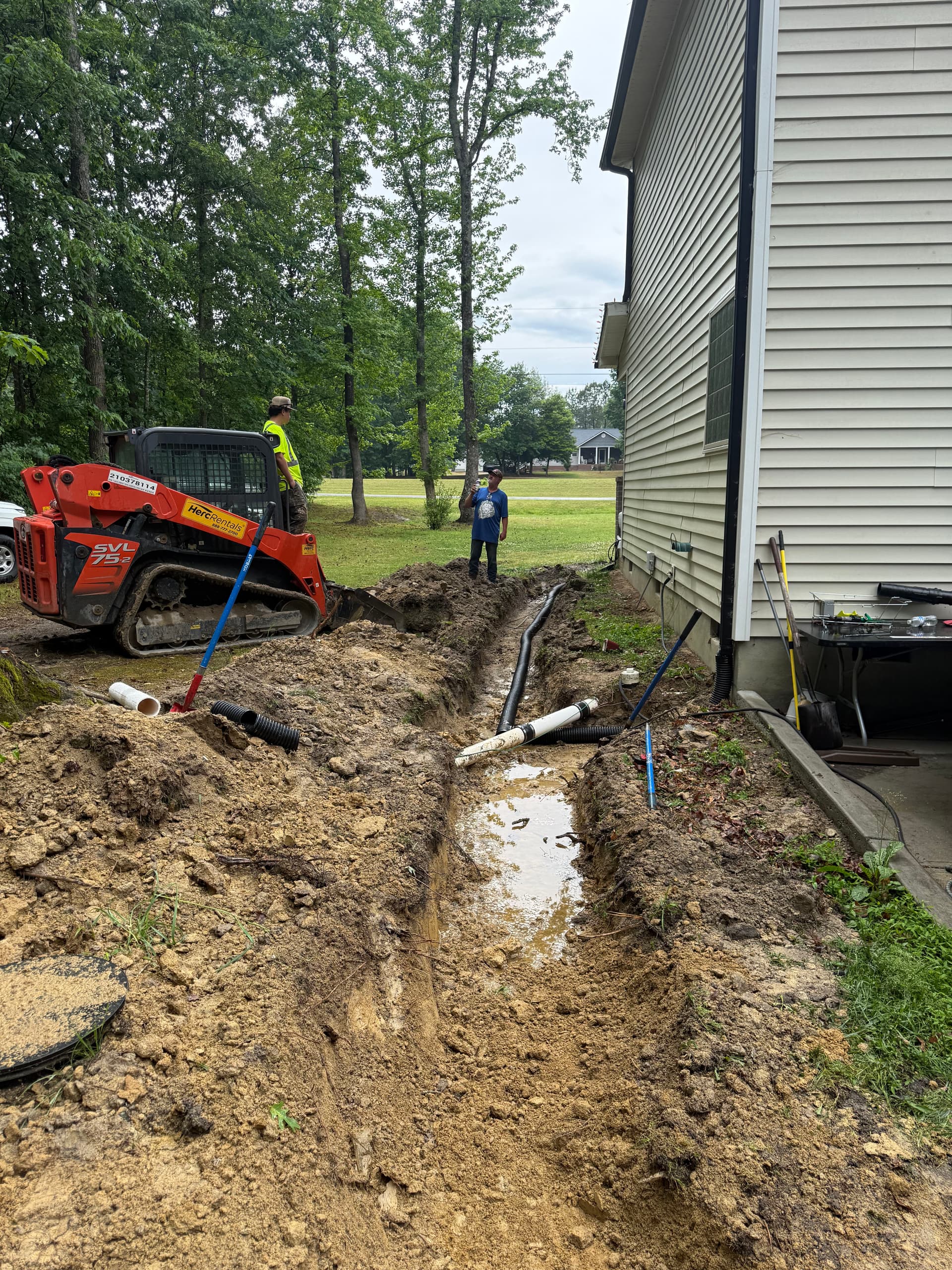 Drainage, Land Clearing, Grading and Gravel Driveway Done Right image
