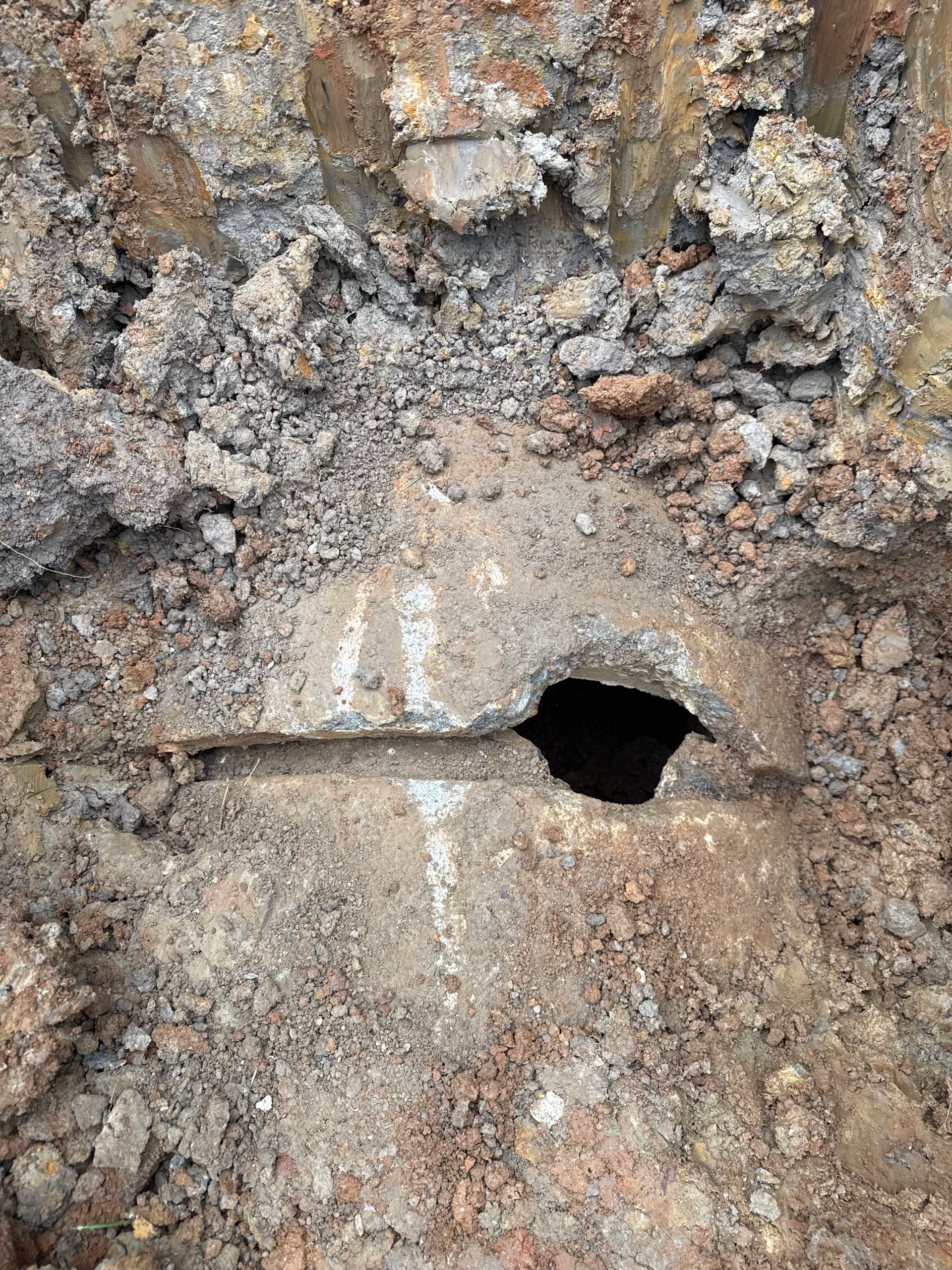 Gallery photos for Failed Concrete Pipe Replaced With Proper Drainage Tile: Image #4